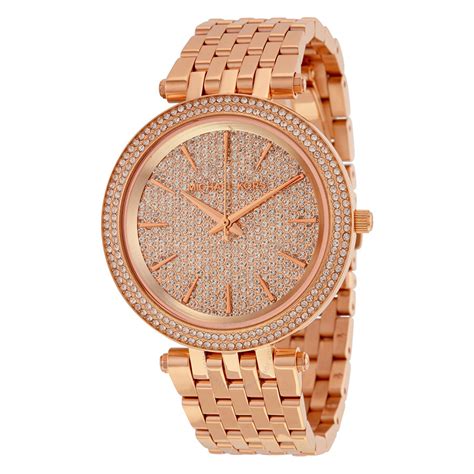 Michael Kors Darci Crystal Pave Dial Ladies Watch 